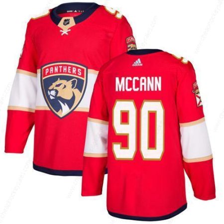 Adidas Panthers #90 Jared Mccann Red Home Authentic Stitched NHL Jersey