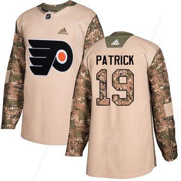 Adidas Philadelphia Flyers #19 Nolan Patrick Camo Authentic 2017 Veterans Day Stitched Youth NHL Jersey