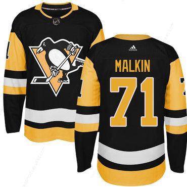 Adidas Pittsburgh Penguins #71 Evgeni Malkin Black Alternate Authentic Stitched NHL Jersey