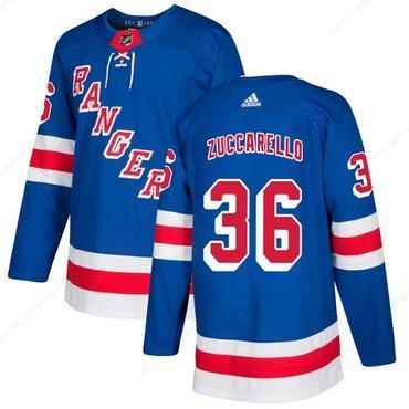 Adidas Rangers #36 Mats Zuccarello Royal Blue Home Authentic Stitched NHL Jersey