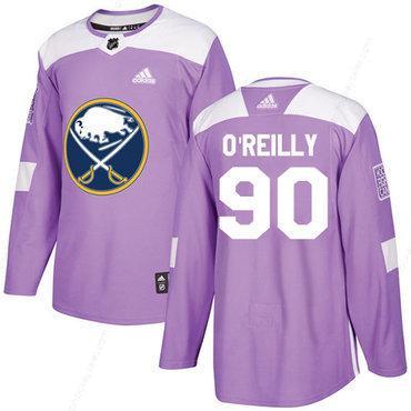 Adidas Sabres #90 Ryan O’Reilly Purple Authentic Fights Cancer Stitched NHL Jersey