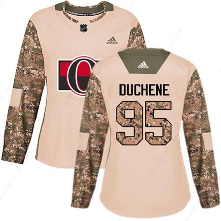 Adidas Senators #95 Matt Duchene Camo Authentic 2017 Veterans Day Women’s Stitched NHL Jersey