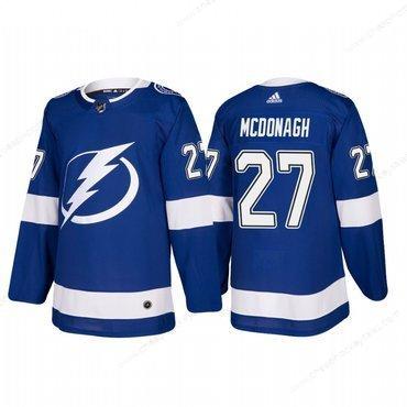 Adidas Tampa Bay Lightning #27 Ryan Mcdonagh Authentic Player Blue Home Jersey