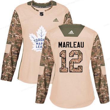 Adidas Toronto Maple Leafs #12 Patrick Marleau Camo Authentic 2017 Veterans Day Women’s Stitched NHL Jersey