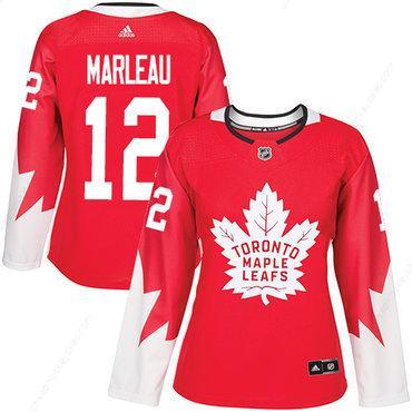 Adidas Toronto Maple Leafs #12 Patrick Marleau Red Team Canada Authentic Women’s Stitched NHL Jersey