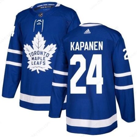 Adidas Toronto Maple Leafs #24 Authentic Kasperi Kapanen Royal Blue NHL Home Men’s Jersey