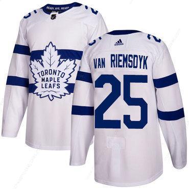 Adidas Toronto Maple Leafs #25 James Van Riemsdyk White Authentic 2018 Stadium Series Stitched Youth NHL Jersey