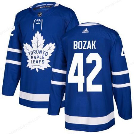 Adidas Toronto Maple Leafs #42 Tyler Bozak Blue Home Authentic Stitched NHL Jersey