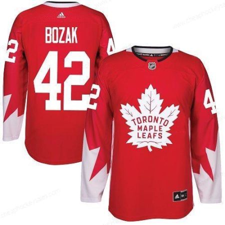 Adidas Toronto Maple Leafs #42 Tyler Bozak Red Team Canada Authentic Stitched NHL Jersey