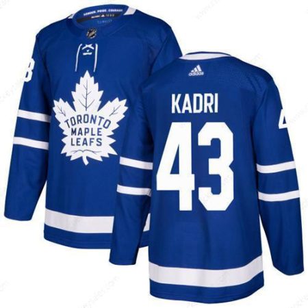 Adidas Toronto Maple Leafs #43 Nazem Kadri Blue Home Authentic Stitched NHL Jersey