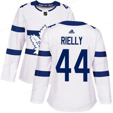 Adidas Toronto Maple Leafs #44 Morgan Rielly White Authentic 2018 Stadium Series Women’s Stitched NHL Jersey