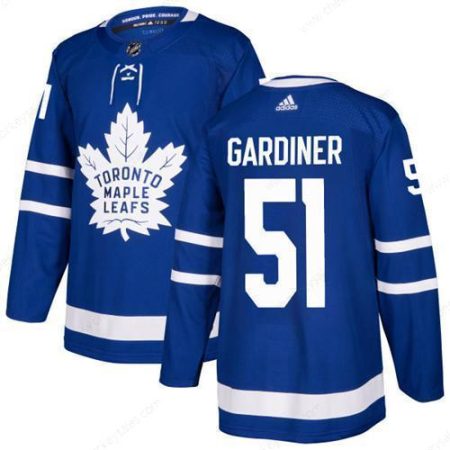 Adidas Toronto Maple Leafs #51 Jake Gardiner Blue Home Authentic Stitched NHL Jersey