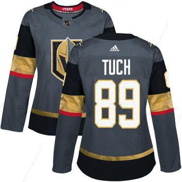 Adidas Vegas Golden Golden Knights #89 Alex Tuch Grey Home Authentic Women’s Stitched NHL Jersey