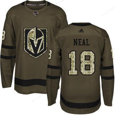 Adidas Vegas Golden Knights #18 James Neal Green Salute To Service Stitched Youth NHL Jersey