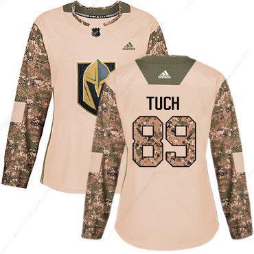 Adidas Vegas Golden Knights #89 Alex Tuch Camo Authentic 2017 Veterans Day Women’s Stitched NHL Jersey