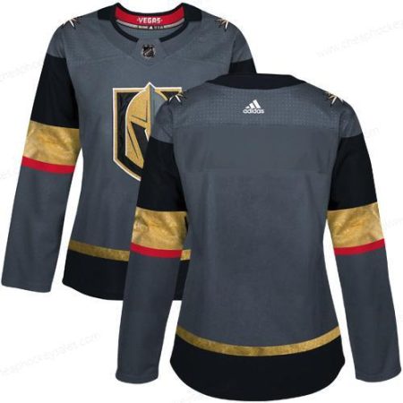 Adidas Vegas Golden Knights Blank Grey Home Authentic Women’s Stitched NHL Jersey