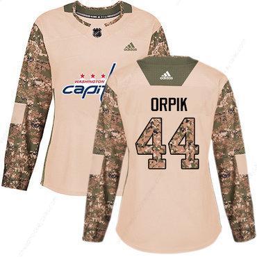 Adidas Washington Capitals #44 Brooks Orpik Camo Authentic 2017 Veterans Day Women’s Stitched NHL Jersey