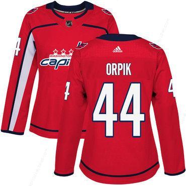 Adidas Washington Capitals #44 Brooks Orpik Red Home Authentic Women’s Stitched NHL Jersey