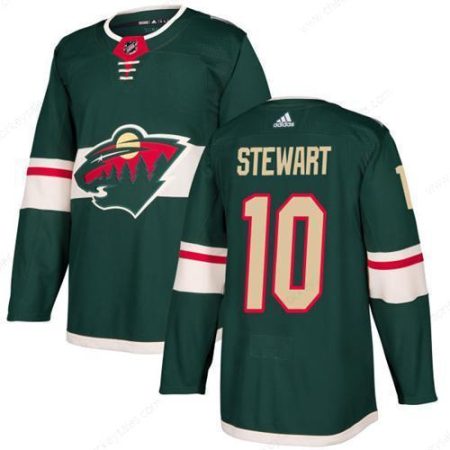 Adidas Wild #10 Chris Stewart Green Home Authentic Stitched NHL Jersey