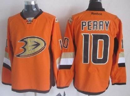 Anaheim Ducks #10 Corey Perry 2014 Stadium Series Orange Jersey