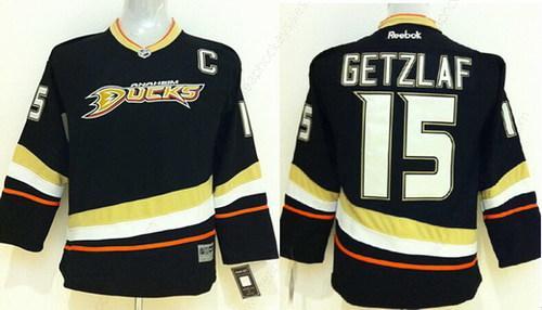 Anaheim Ducks #15 Ryan Getzlaf Black Kids Jersey