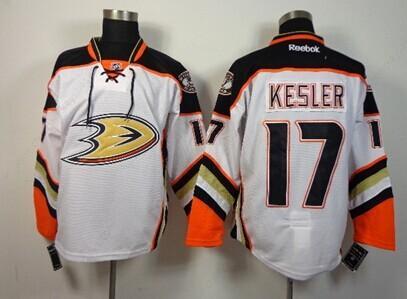 Anaheim Ducks #17 Ryan Kesler 2014 White Jersey