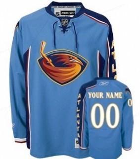 Atlanta Thrashers Men’s Customized Blue Jersey