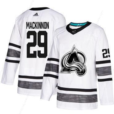 Avalanche #29 Nathan Mackinnon White Authentic 2019 All-Star Stitched Hockey Jersey