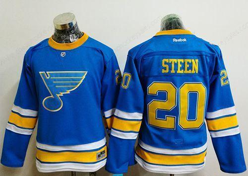 Blues #20 Alexander Steen Light Blue 2017 Winter Classic Women’s Stitched NHL Jersey