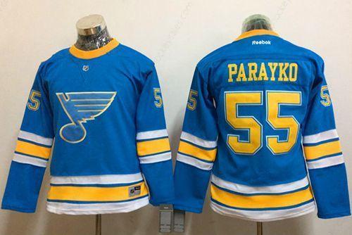 Blues #55 Colton Parayko Light Blue 2017 Winter Classic Women’s Stitched NHL Jersey