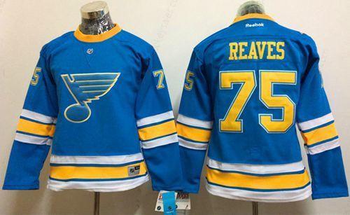 Blues #75 Ryan Reaves Light Blue 2017 Winter Classic Women’s Stitched NHL Jersey