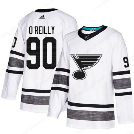 Blues #90 Ryan O’Reilly White Authentic 2019 All-Star Stitched Hockey Jersey