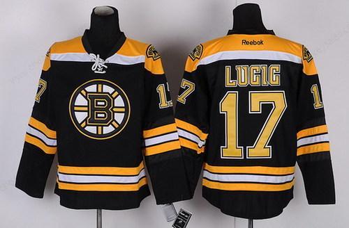 Boston Bruins #17 Milan Lucic Black Jersey