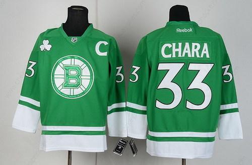 Boston Bruins #33 Zdeno Chara St. Patrick’S Day Green Jersey