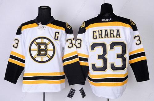 Boston Bruins #33 Zdeno Chara White Jersey