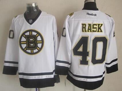 Boston Bruins #40 Tuukka Rask Black Jersey