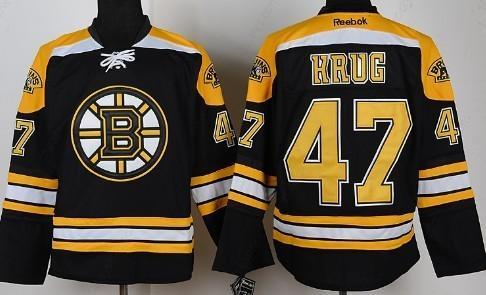 Boston Bruins #47 Torey Krug Black Jersey