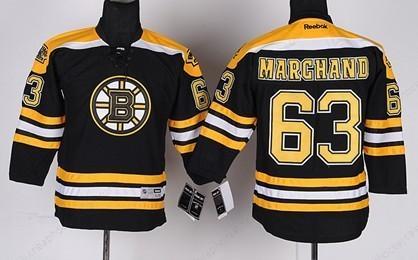 Boston Bruins #63 Brad Marchand Black Kids Jersey