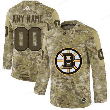 Boston Bruins Camo Men’s Customized Adidas Jersey