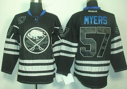 Buffalo Sabres #57 Tyler Myers Black Ice Jersey