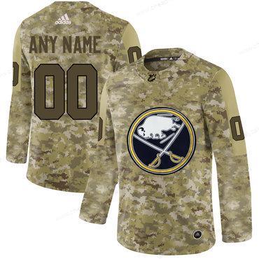 Buffalo Sabres Camo Men’s Customized Adidas Jersey