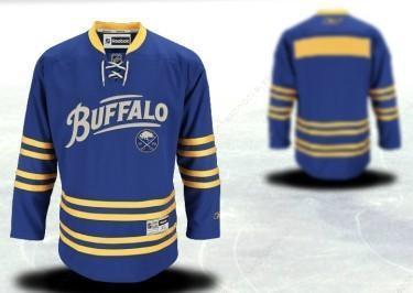 Buffalo Sabres Men’s Customized Blue 40Th Jersey