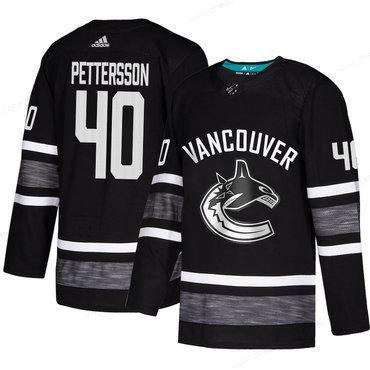 Canucks #40 Elias Pettersson Black Authentic 2019 All-Star Stitched Hockey Jersey