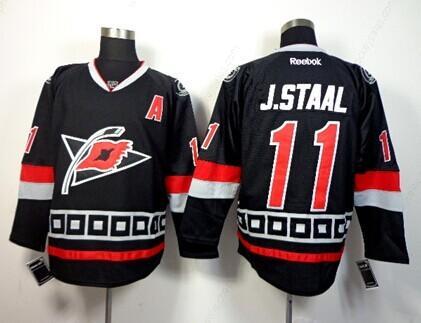 Carolina Hurricanes #11 Jordan Staal Black Third Jersey