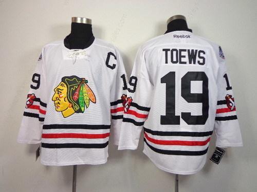 Chicago Blackhawks #19 Jonathan Toews 2015 Winter Classic White Jersey