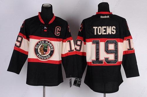 Chicago Blackhawks #19 Jonathan Toews Black Third Jersey