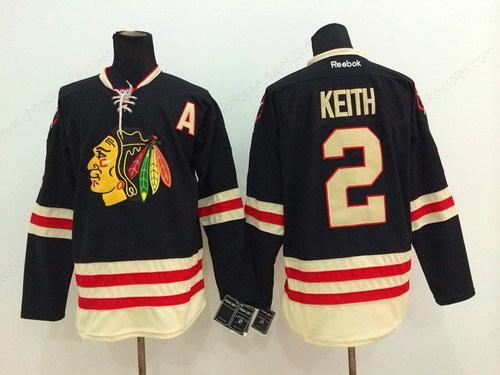 Chicago Blackhawks #2 Duncan Keith 2015 Winter Classic Black Jersey