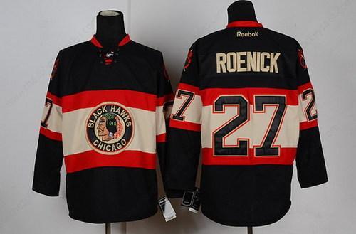 Chicago Blackhawks #27 Jeremy Roenick Black Third Jersey