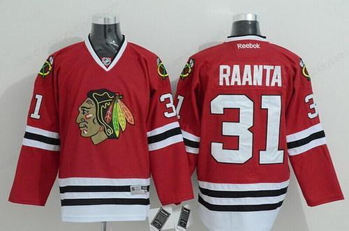 Chicago Blackhawks #31 Antti Raanta Red Jersey