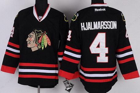 Chicago Blackhawks #4 Niklas Hjalmarsson Black Jersey